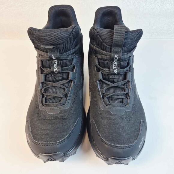 Adidas Terrex Rain.RDY Mid Hiking Boots Women’s Size 7 Black Waterproof Trail - Picture 9 of 10